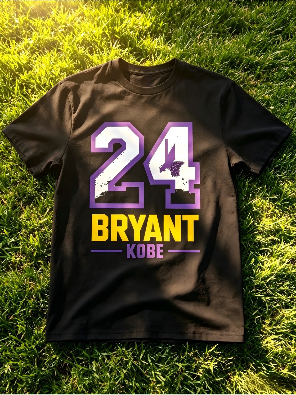 Featuring 24 Bryant Kobe Print Women Men T-shirt unisex